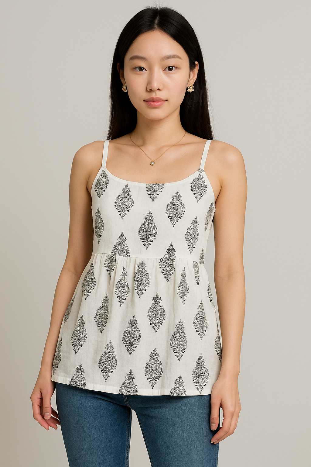 Monsoon Mist Short Kurti