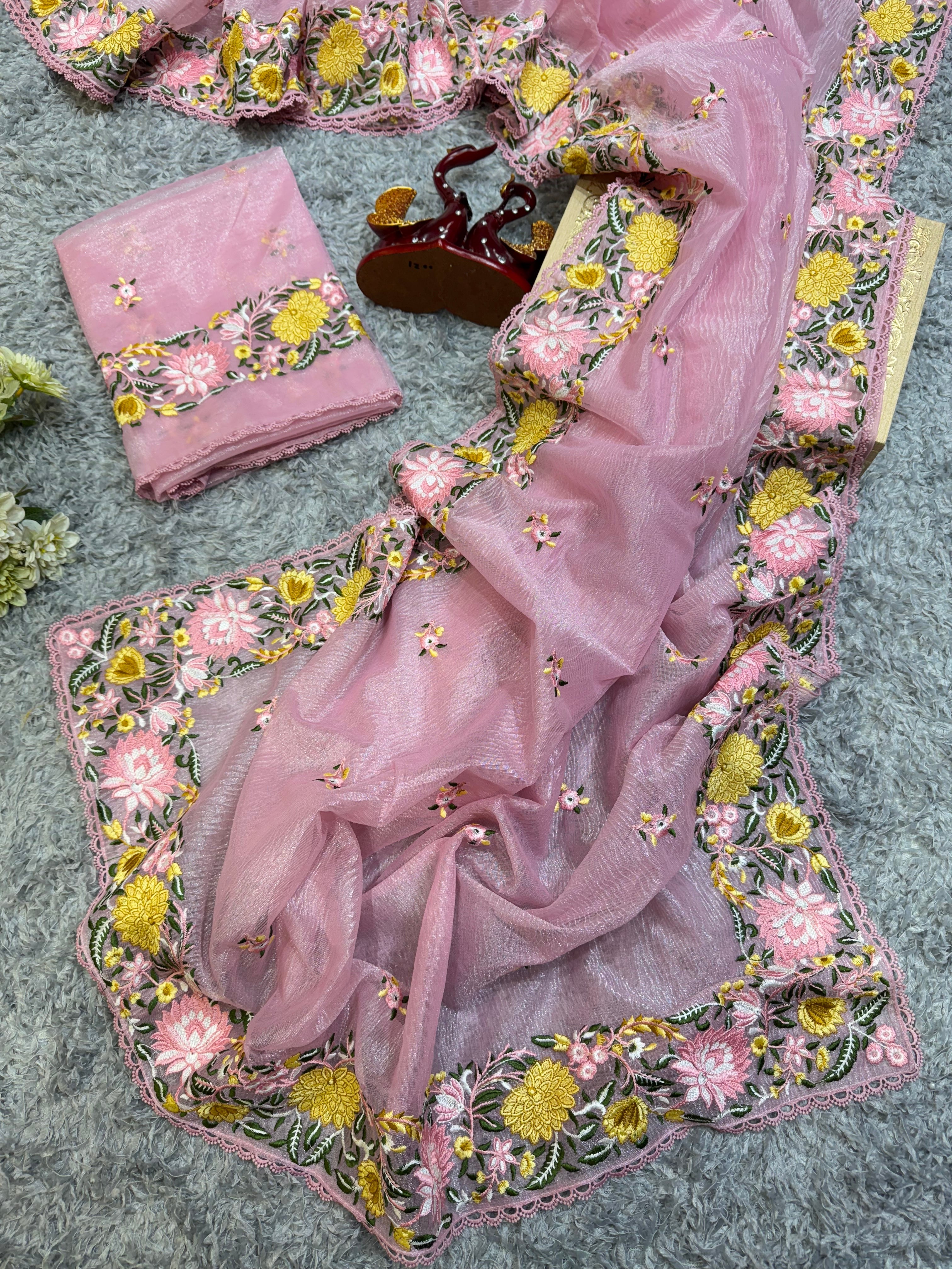 Exclusive Banarasi Crush Designer Saree