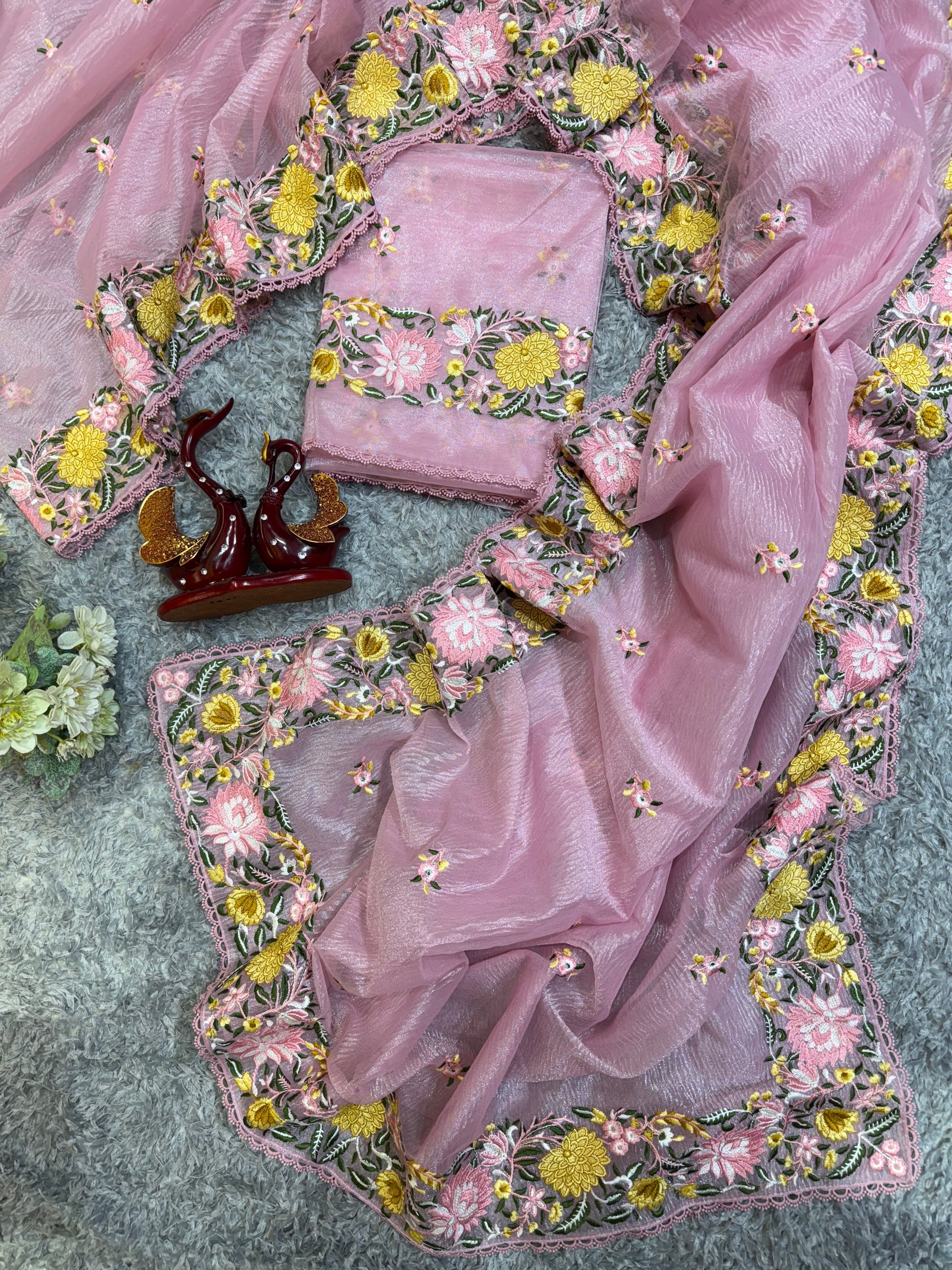 Exclusive Banarasi Crush Designer Saree