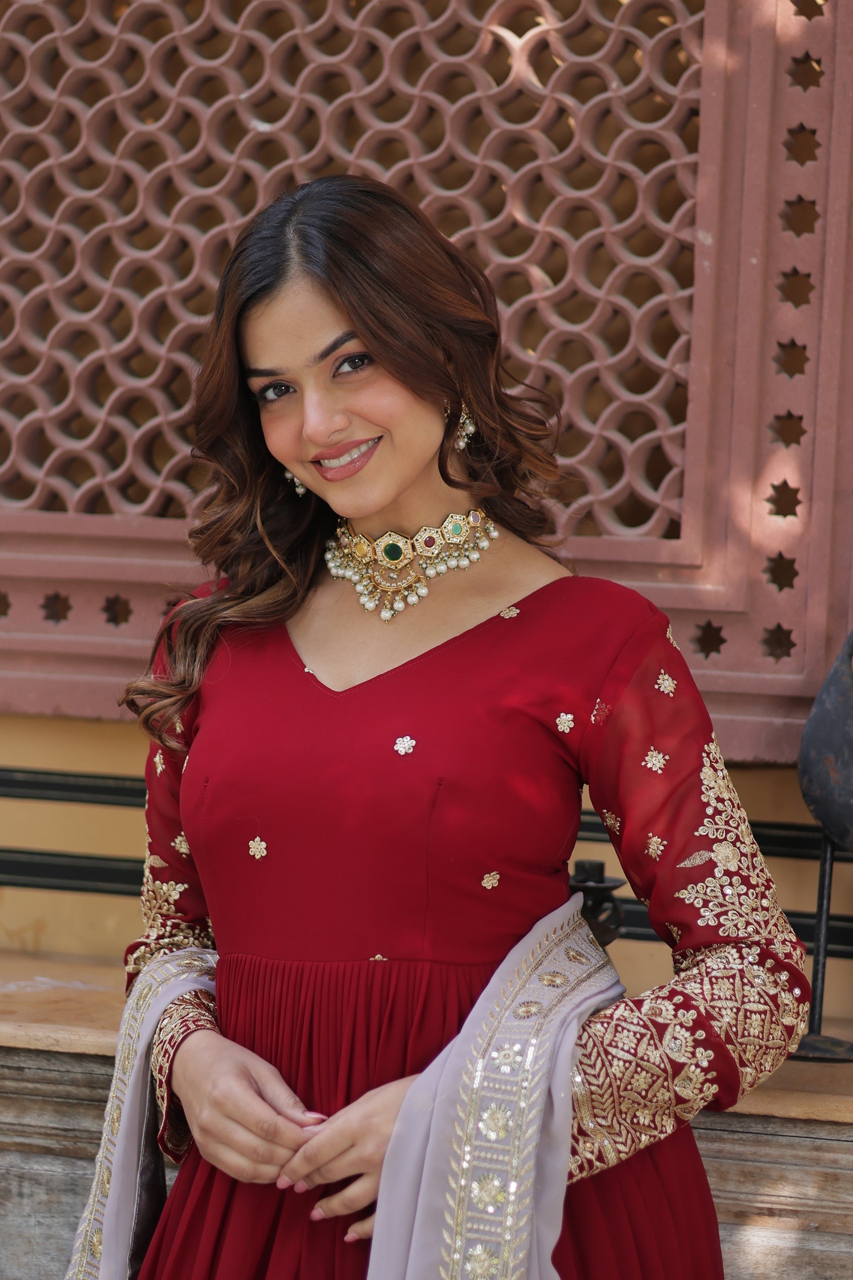 Premium Designer Red Gown