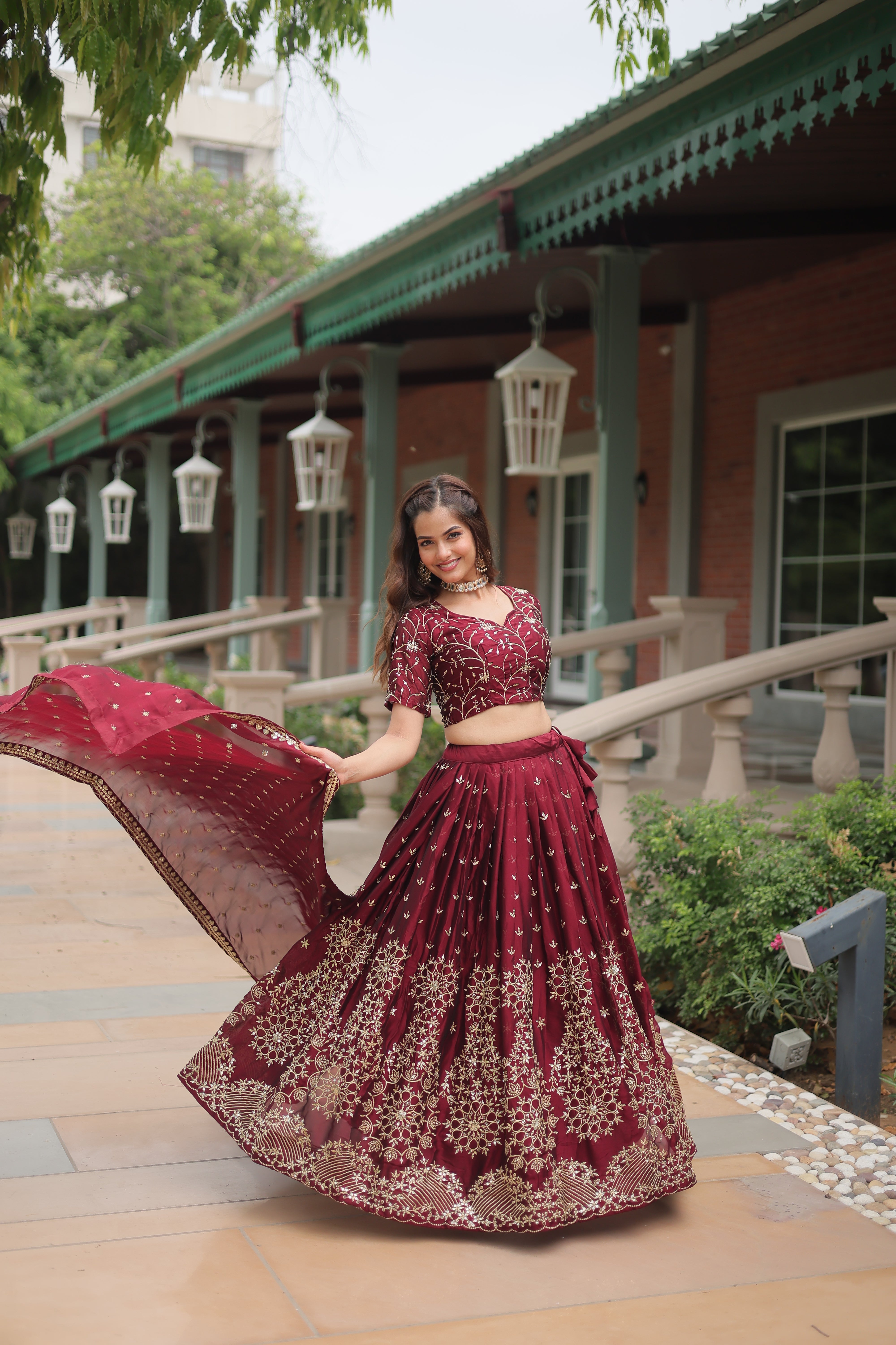 Beautiful Designer Full Stitched Lehenga