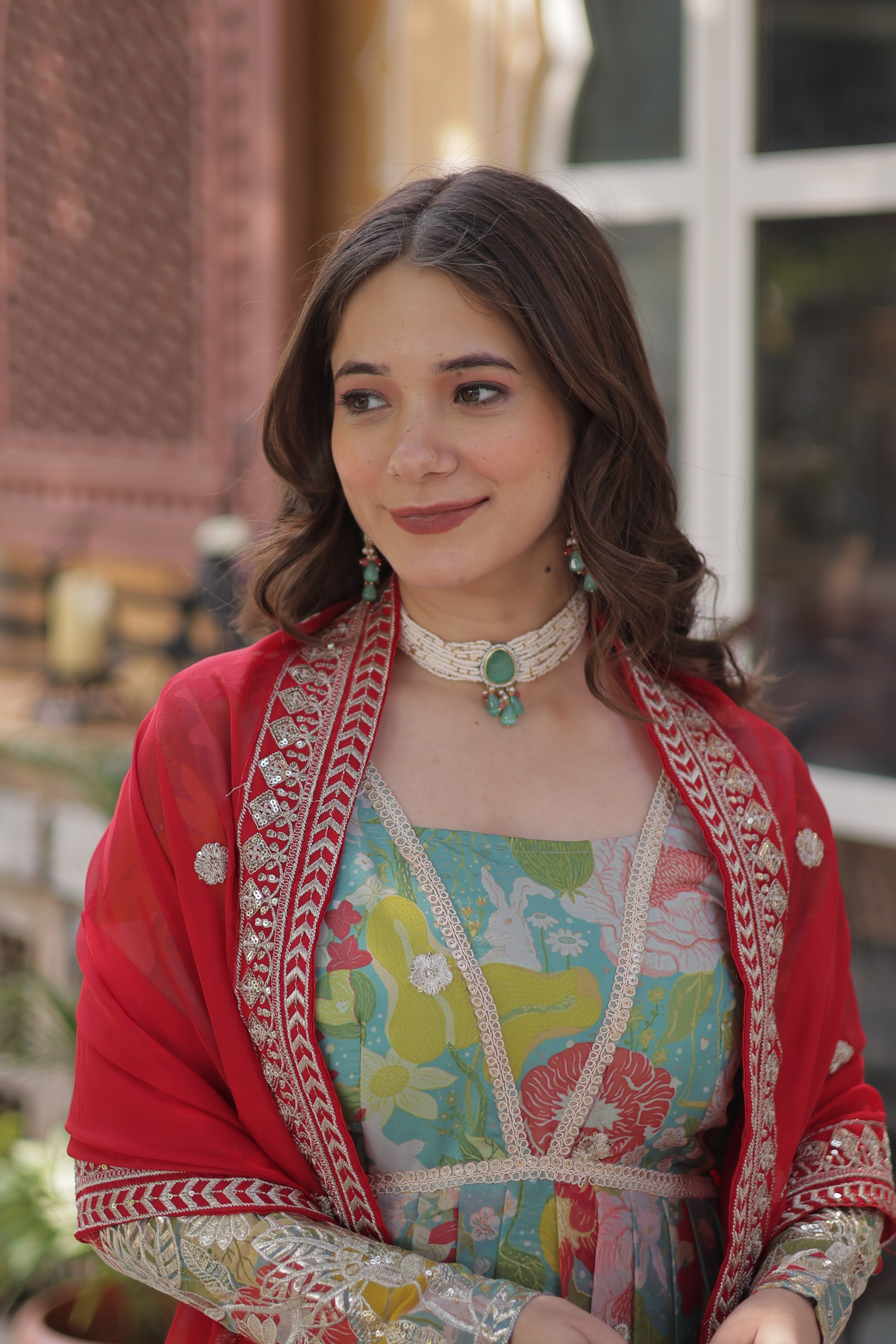 PREMIUM READYMADE ALIA CUT GOWN WITH DUPATTA SET