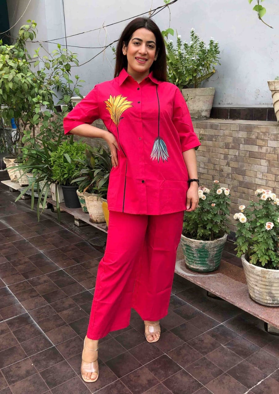 Comfy & Stylish Cotton Co-ord Set for Girls and Women