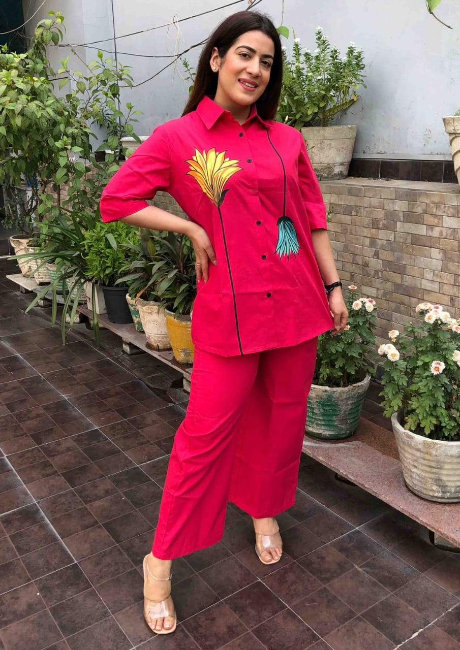 Comfy & Stylish Cotton Co-ord Set for Girls and Women