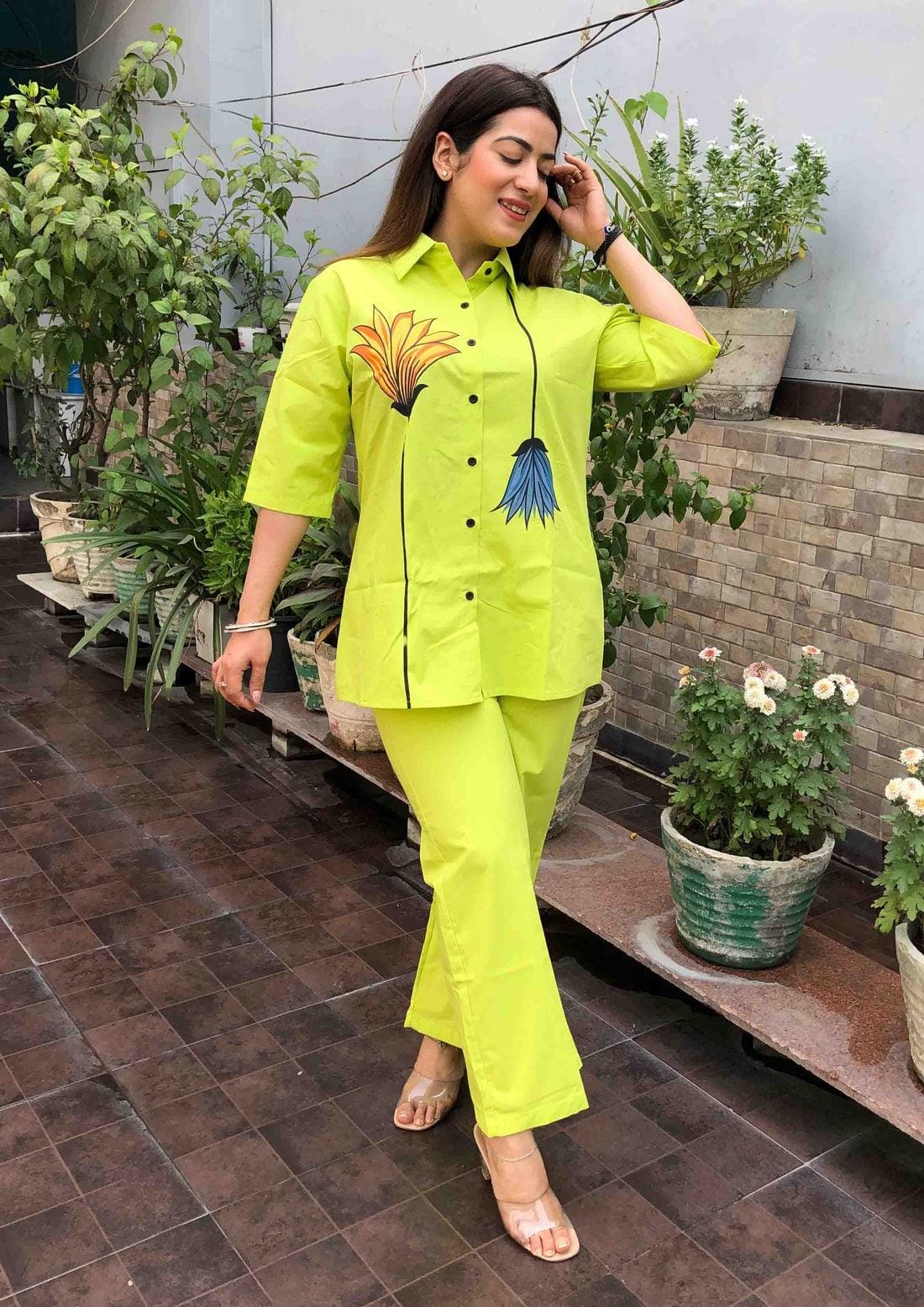 Comfy & Stylish Cotton Co-ord Set for Girls and Women