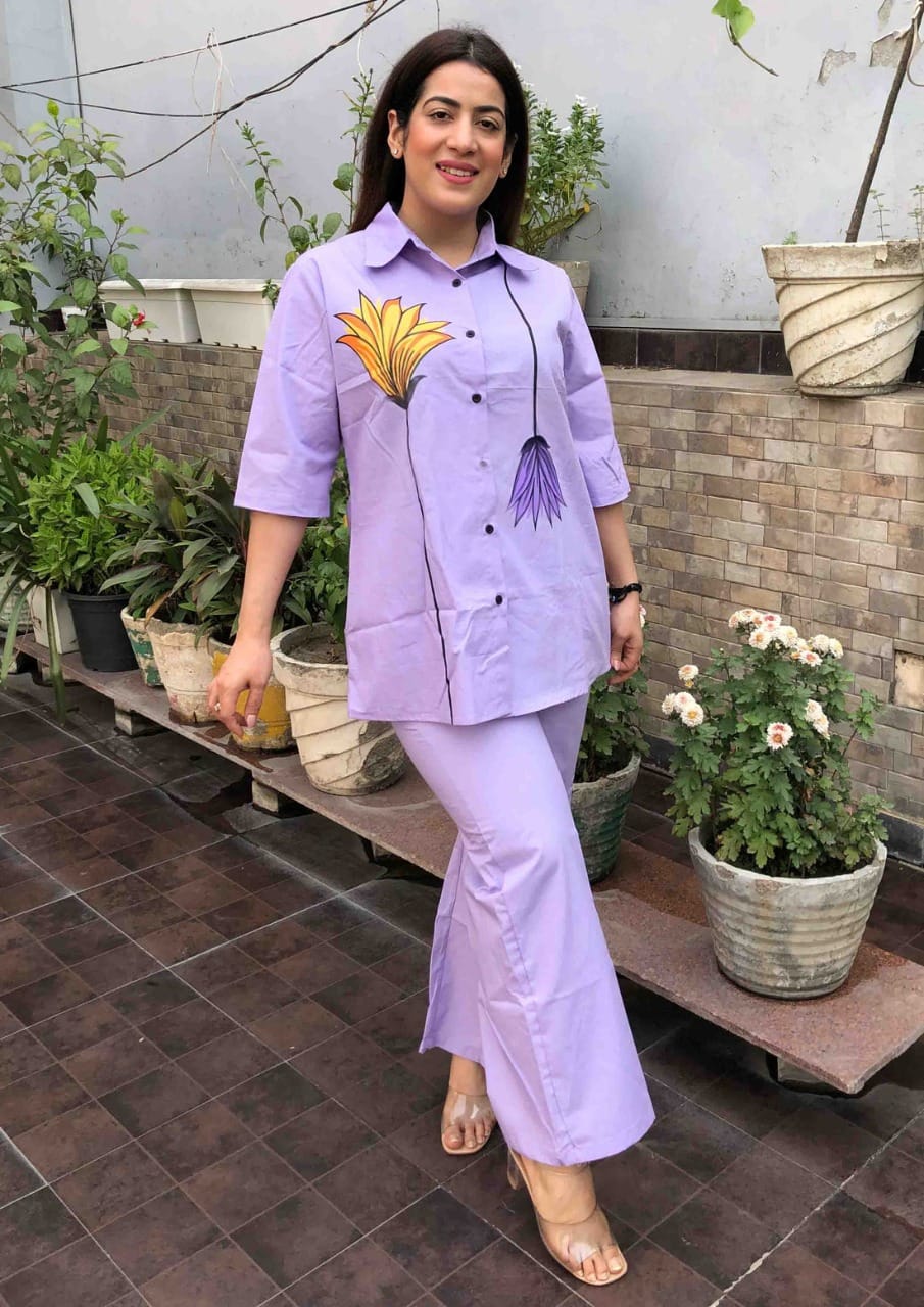 Comfy & Stylish Cotton Co-ord Set for Girls and Women