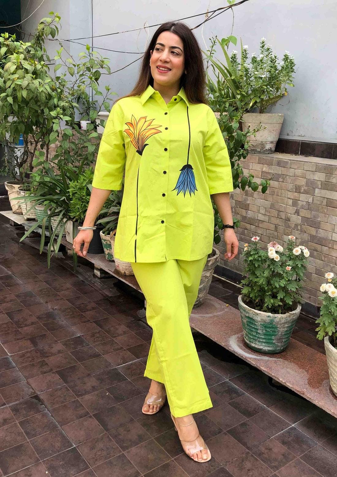 Comfy & Stylish Cotton Co-ord Set for Girls and Women