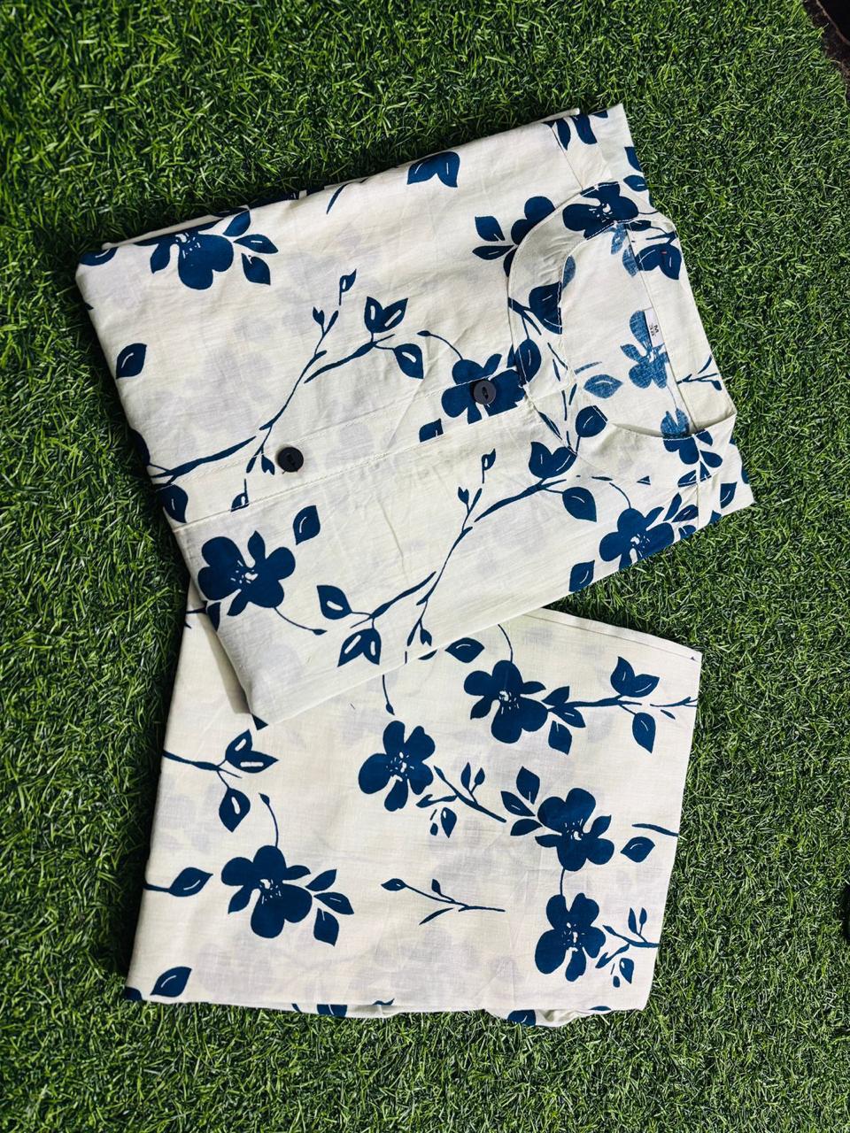 Easy Breezy Printed Summer Cotton Co-Ord Set