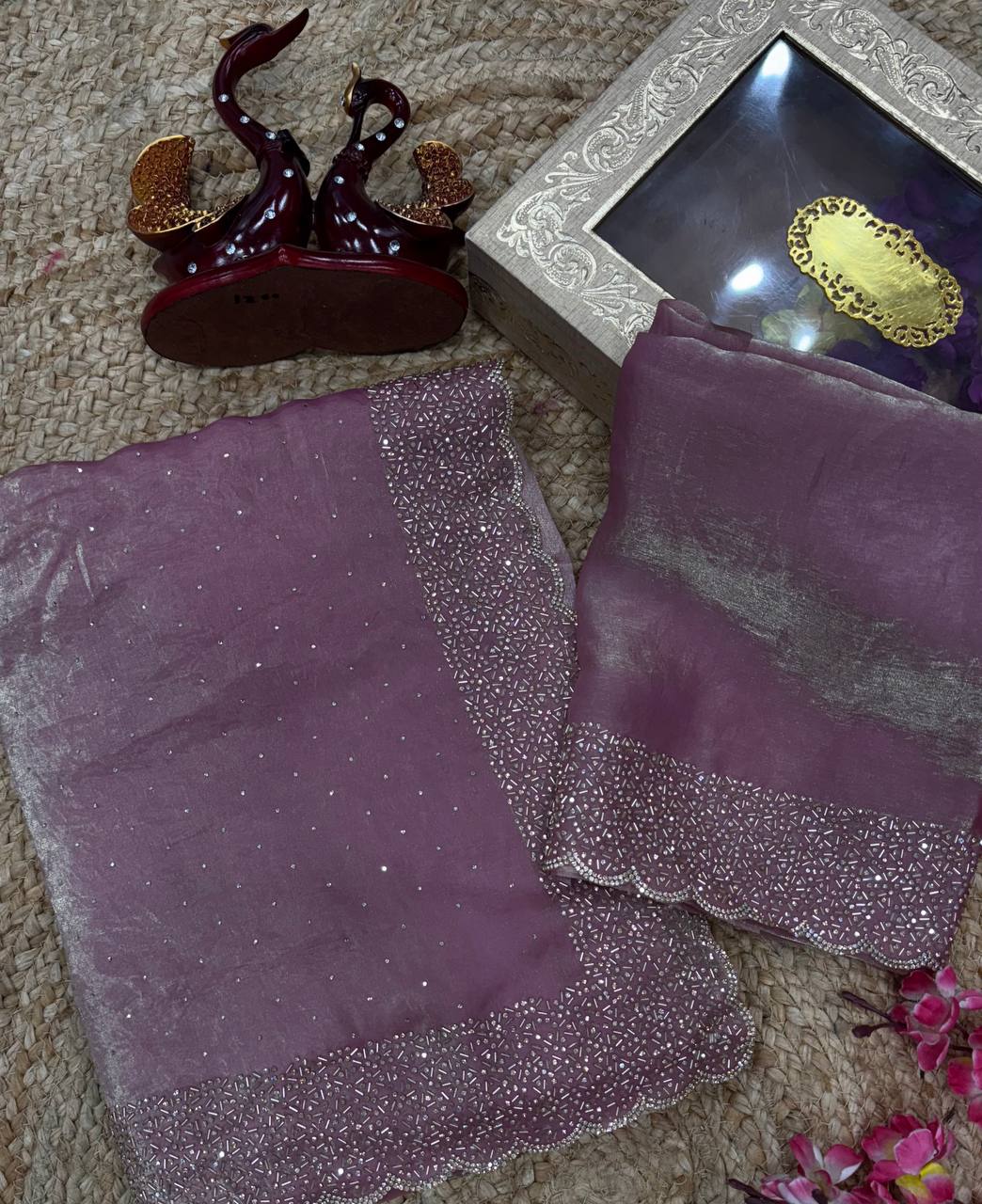 Flawless Designer Silk Saree