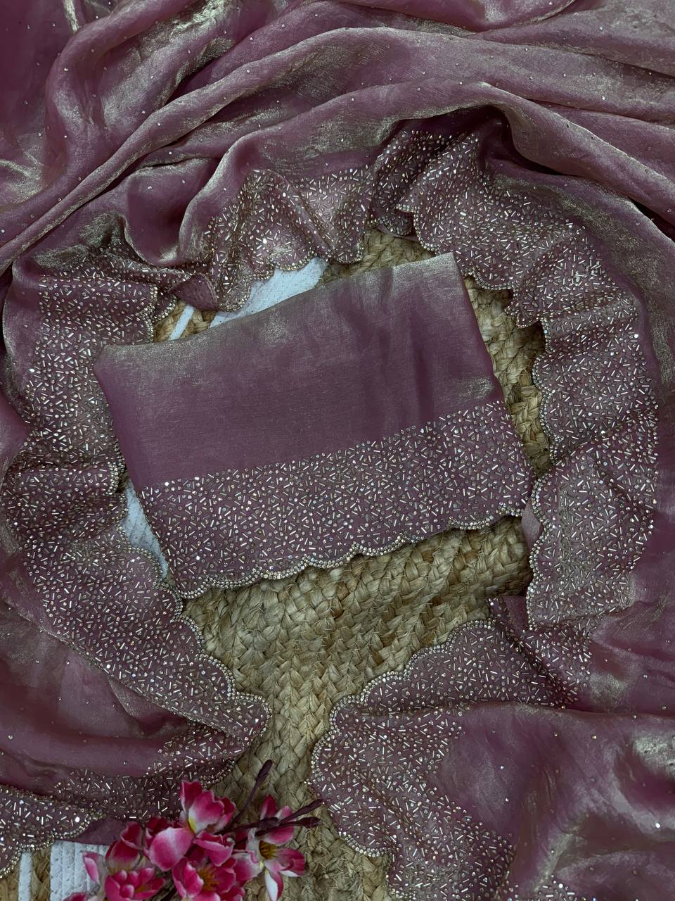 Flawless Designer Silk Saree