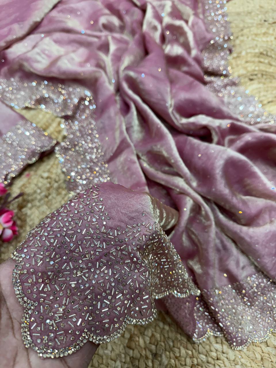 Flawless Designer Silk Saree