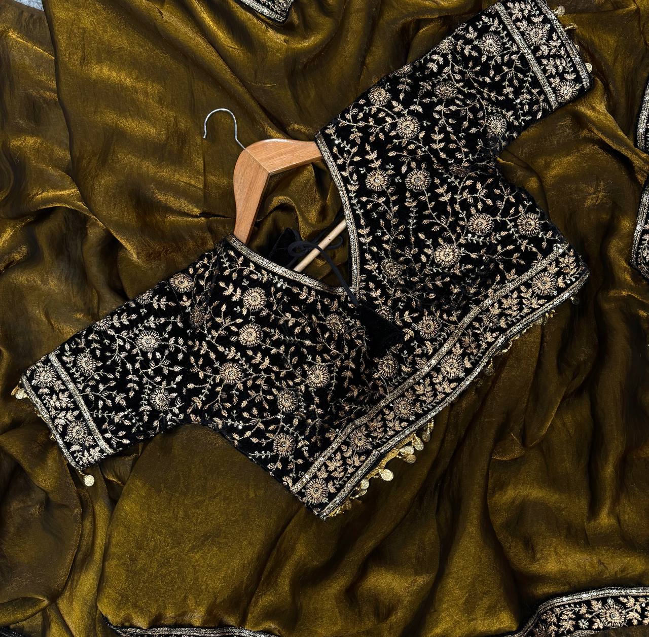 Bollywood Celebrity Sequin Saree