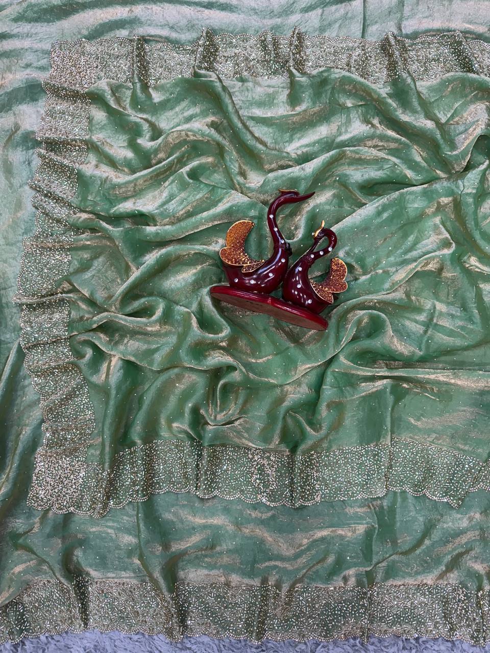 Beautiful Space Silk Saree