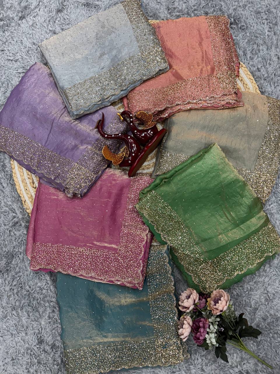 Beautiful Space Silk Saree