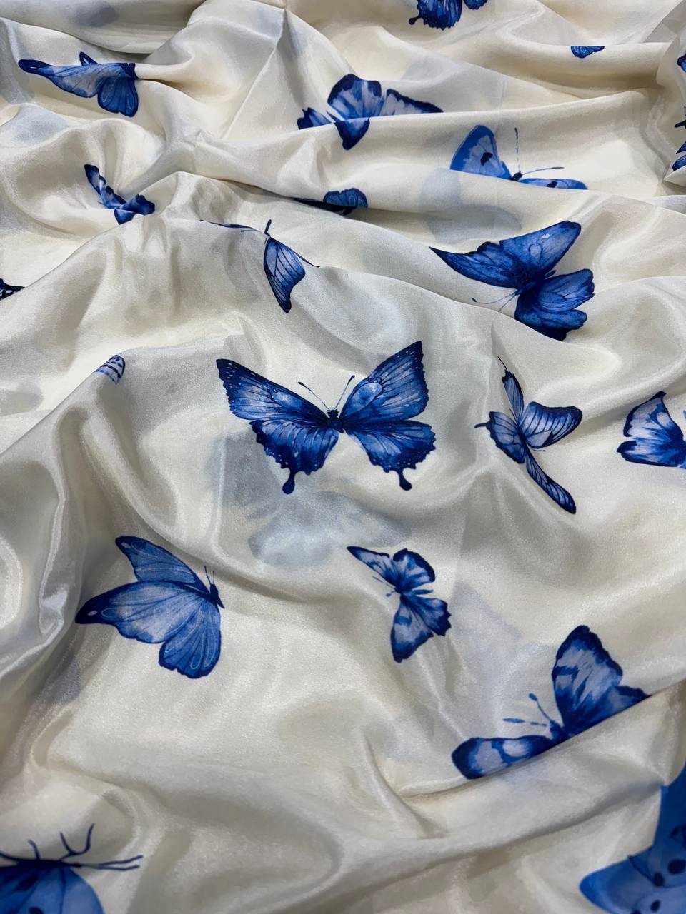 Natural Crepe Silk Designer Saree