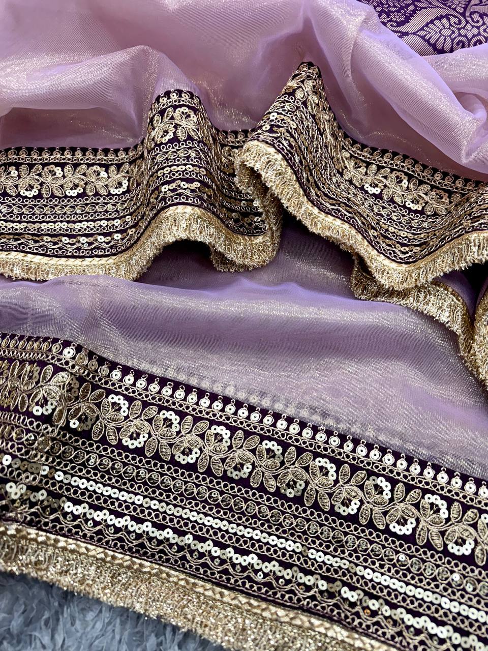 Beautiful Soft Twill Net Saree